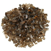 American Fireglass 10 LB Bag 1/2 Inch Reflective Fireplace & Pit Glass, Copper