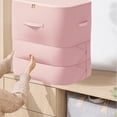 thumbnail image 3 of Sac de Rangement de Compression Robuste pour Voyage et Maison, Organisateur de Couette Extensible avec Double Fermeture Éclair et Matériau Imperméable, 3 of 6
