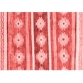thumbnail image 1 of Ahgly Company Machine Washable Indoor Rectangle Abstract Red Modern Area Rugs, 2' x 5', 1 of 4