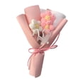thumbnail image 3 of Ramo de punto hecho a mano Flores de punto Ramo de ganchillo multifuncional para Estilo A, 3 of 9