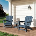 thumbnail image 5 of Wildbreak Outdoor Adirondack Chair, with Wooden Textured, 29.92 x 29.13 x 35.43“, Dark Blue, 5 of 8
