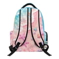 thumbnail image 2 of FKELYI 17 Inch Schoolbag for Girls Primary School Bookbag Kids Backpack with Multi-Pockets Pink Starfish Beach Sea Shell Print Lightweight Casual Daypack Travel Rucksack, 2 of 7