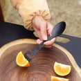 thumbnail image 3 of Advancent Conveniente vajilla multifuncional para acampar, juego de abridor de tenedor y cuchara, tenedor de fruta de acero inoxidable Sporks Kits de desorden para acampar plata, 3 of 6