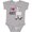 AC-Heather Grey, variant on I Love Goats Cute Goat Boys or Girls Baby Bodysuit