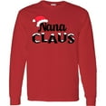 thumbnail image 3 of Inktastic Nana Claus Christmas Family Long Sleeve T-Shirt, 3 of 5