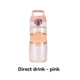 thumbnail image 3 of PPSU Water Bottle Solid Color Heats-resistant Leakproof Replacing Men Man Replacement Adult Children School Office Flask Drinkware Gift Pink, 3 of 9