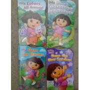Dora the Explorer Educational Shaped Board Book (Assorted, Designs Vary)