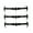 Black, variant on Coofit 16PCS No Tie Shoelaces Silicone Bat Elastic Flat Shoelaces Sports Fan Shoe Laces