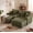 Green, variant on Wiilayok U Shaped Sectional Sofa Couch,Convertible Modular Cloud Sofa Set with Ottoman,Central Console,Cup Holder, Adjustable Backrest for Living Room,Pink