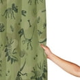 thumbnail image 4 of XMXT Waterproof Shower Curtain Liner with Iron Hooks, Green Dinosaur Skeleton Shower Curtains for Bathroom Decor Accessories, 72 x 72 inches, 4 of 8