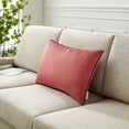 thumbnail image 4 of Modway Accentuate 24" Lumbar Performance Velvet Throw Pillow in Blossom Navy, 4 of 4