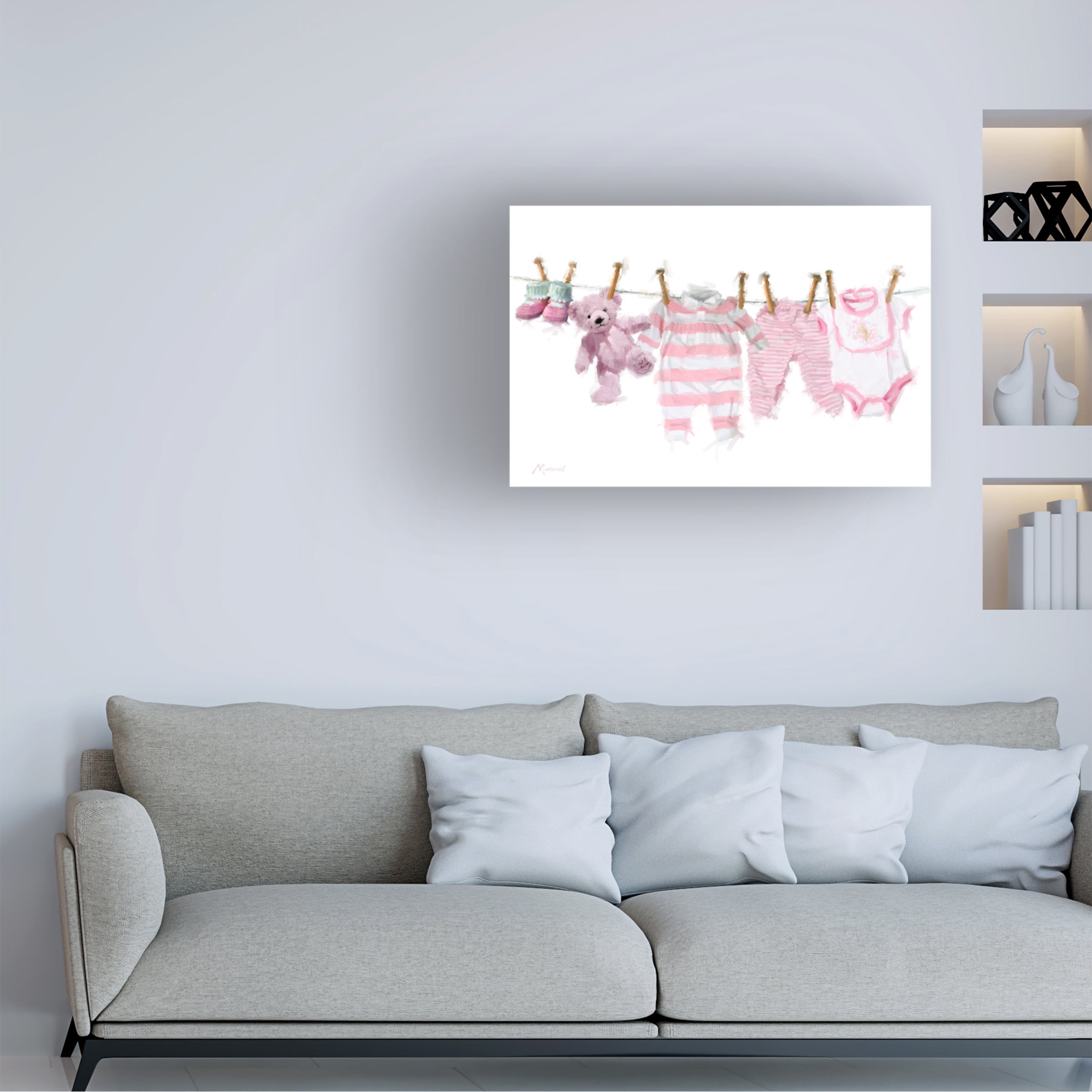 The Macneil Studio 'Baby Girl' Canvas Art
