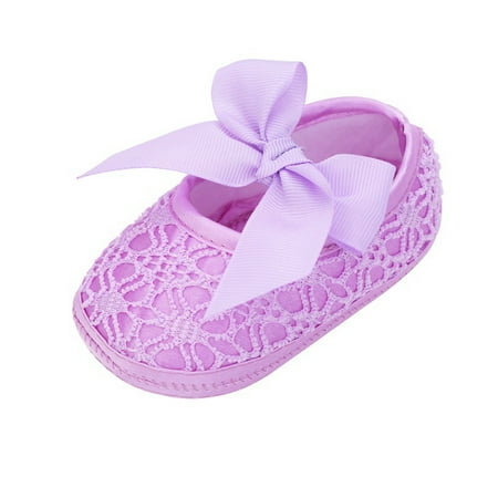 

Baby Girl Breathable Anti-Slip Shoes Toddler Soft Soled First Walkers