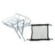 thumbnail image 4 of Portaequipajes delantero para bicicleta, de aleación de aluminio, fácil de instalar, cesta portabicicletas grande Versión corta plateada, 4 of 7