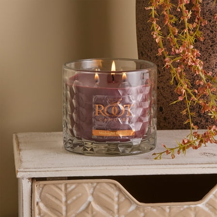 ROOT Candles 3-Wick Honeycomb Candle – 12 oz – Midnight Dahlia