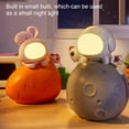 thumbnail image 2 of OUSITAID Cartoon Piggy Bank Large Capacity Saving Pot Lovely Astronaut Rabbit Night Light Ornament Dual Use Children Money Saving Box Ambient Light Toy New Year Gift, 2 of 10