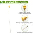 thumbnail image 5 of Unique Bargains No.15650RZA004 Engine Oil Dipstick for Honda CR-V 2007-2009 5 Door EX (2WD) Yellow Oil Level Dip Stick Double Hole Indicator Plastic Metal 1 Pc, 5 of 6