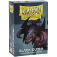 thumbnail image 1 of Arcane Tinmen Dragon Shield 13003 Noir Mat Manchons Extérieurs 100 Unités, 1 of 4