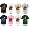 thumbnail image 4 of Veylor Haus Skeleton Hugging Cat Halloween, Unisex Classic Fit Graphic Tee, 4 of 9