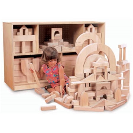 Maple Finish Architectural Building Blocks Set (Half School Set) price history on PriceWatchPro