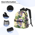 thumbnail image 4 of Daiia Labrador Retriever Dog School Backpack for Men Women, Unisex Large Waterproof Bookbag Schoolbag Casual Daypack for High School/College/Teens/Travel/Work Black, 4 of 8
