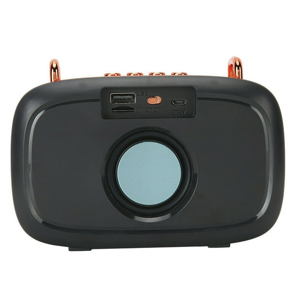 Seitruly BS32D Altavoz Bluetooth inalámbrico portátil Sonido 3D Estéreo Música Surround Altavoz externo Soporte Tarjeta TF Mini reproductor de música Cables de audio/vídeo Verde