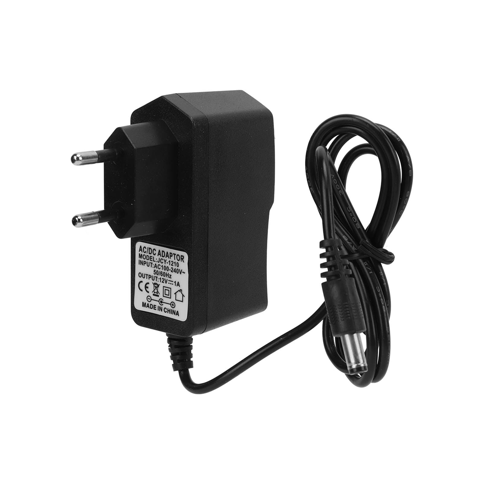 Monitor Power Adapter, Low Loss 12V 1A Monitor Power Supply Adapter ABS