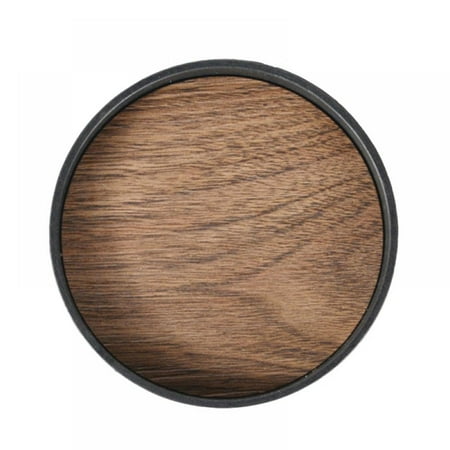 

4 Pack Durable Wood Coasters Wood Square Resistant Drink Mat Round Heat Resistant Drink Mat Coffee Cup Pad Table Non-slip Coffee Pad