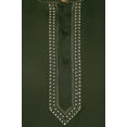 thumbnail image 4 of Cotton Dress Mens Short Kurta Shirt India Fashion Clothes (Green, M), 4 of 5