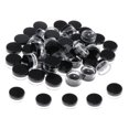 thumbnail image 3 of 50 envases vacíos para cosméticos, frascos redondos de viaje, frascos para pintalabios DIY. Negro, 3 of 9