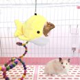 thumbnail image 1 of Cama colgante cálida para mascotas ANGGREK hamaca de hámster de felpa corta, 1 of 8