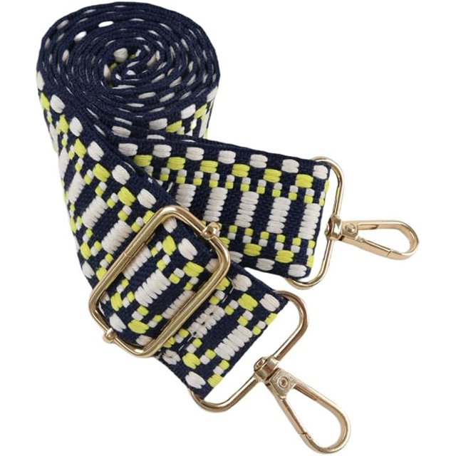 LinYooLi Bandoulière de Remplacement Réglable, Sangles de Bagage, Ceinture Bandoulière en Toile pour Sac à Main, Sangle de Sac à Main pour Femmes (Style A 119)