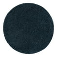 thumbnail image 2 of Unique Loom Everyday Shag Collection Area Rug - Solid (5' Round Navy Blue), 2 of 6