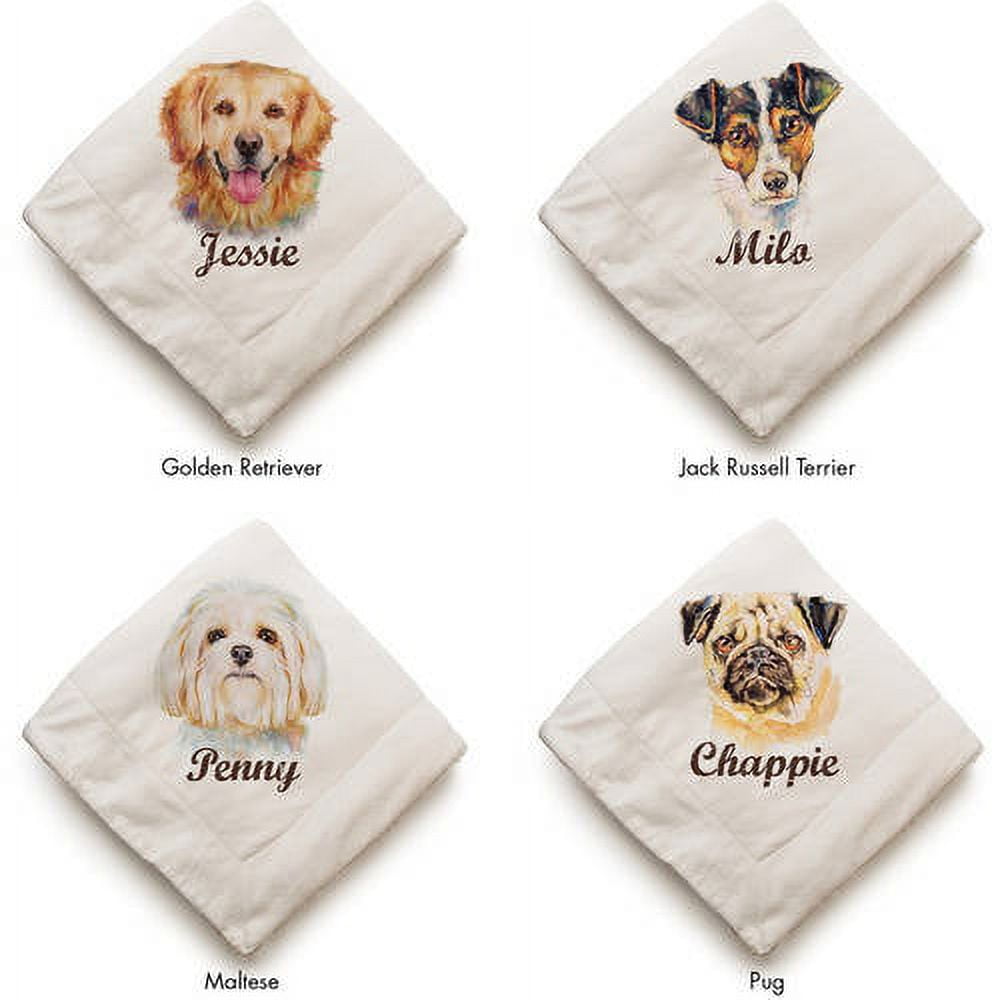 Dog Breeds Personalized Sherpa Blanket