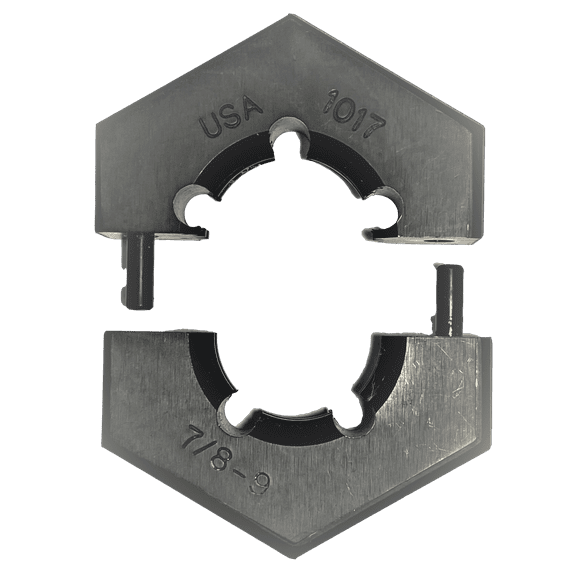 Steelman 7/8-9 SAE Split Die Thread Chaser 60790