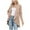 Khaki, variant on Women's Draped Front Open Cardigan Soft Knitted Long Sleeve Shrugs Shawl Collar Lightweight Knit Cardigans High Low Hem Sweater Dusters for Women Back to School Clearance Black M
