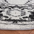 thumbnail image 3 of SAFAVIEH Tulum Izabelle Traditional Area Rug, 6'7" x 6'7" Round, Ivory/Black, 3 of 8