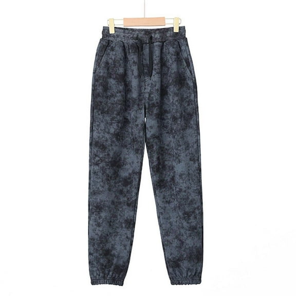 Boys Sweatpants Water Resistant Youth Kids Track Athletic Running Leg-Bound Pants Fashionable Children's Sports And Leisure Pants Versatile And Loose Fitting Ankle Pants with Pockets for 2-7Years