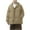 Khaki, variant on Xysaqa Men's Puffer Jacket Water-Proof Long Sleeve Parkas Jacket for Men Warm Thicken Winter Coats M-4XL（Available in Big & Tall) White