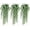 White, variant on 80CM Artificial Hanging Flower False Rattan Willow Rattan Flower Artificial Hanging planta for Home Garden Wall Decoration