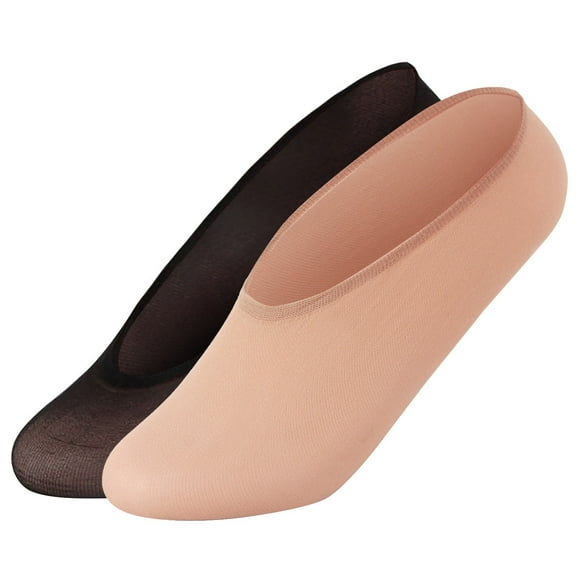 Black Deep Beige 10 PC,Dress Choice 10 Pairs/Set Women No Show Socks Silky Velvet Ultra Low Cut Non-Slip Thin Liner Socks Hidden Socks For Flats Summer