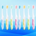 thumbnail image 3 of CUITING Travel Small Mini Camping Kids Portable Foldable Folding Hiking Fold Upbristle Manual Toothbrushes, 3 of 10