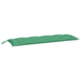 thumbnail image 1 of Cojín para banco exterior Benzara, 150 cm, tejido Oxford verde, 1 of 6