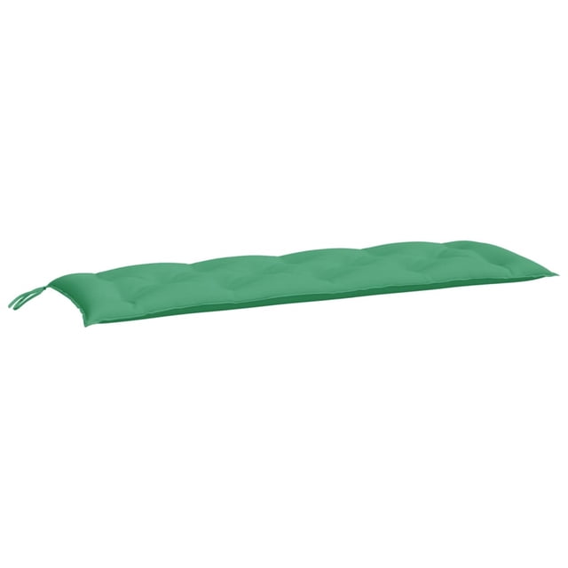Cojín para banco exterior Benzara, 150 cm, tejido Oxford verde
