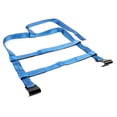 thumbnail image 3 of cciyu 2PCS Blue Car Dolly Wheel Net Tire Basket Tow Adjustable Straps with Flat Hooks, 3 of 5