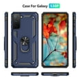 thumbnail image 2 of TechCircle Samsung Galaxy S21+ Case, Ring Holder Kickstand Magnetic Hybrid Rugged Shockproof Cover, Blue, 2 of 7