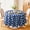 Navy Blue, variant on Yiannan Rectangle Vinyl Tablecloth, Waterproof Flannel Backed Table Cloth, Wipeable Stain Resistant Table Cover for Indoor Dining, Outdoor Use, Camping Trips, and Picnics, Sage, 60" x 84"