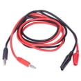 thumbnail image 4 of Cables de prueba con pinza de cocodrilo Bling Bling 2000 V 20 A 41 pulgadas, 4 of 12