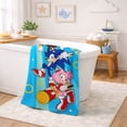 thumbnail image 2 of Sonic the Hedgehog Kids Bath Towel, 100% Cotton, 27" x 54", 2 of 10