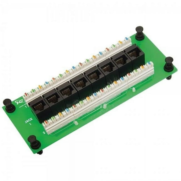 ICC ICC-ICRESDPB3C Cat 6 Data Compact Module, 8-Port